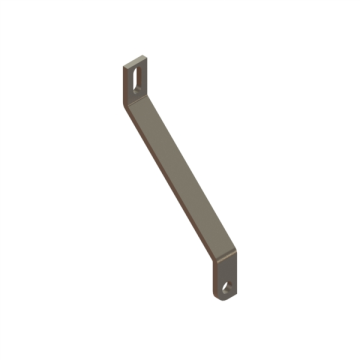 A-7127 BRACKET FOR CHECKVALVE, PAINTED STEEL